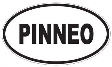 PINNEO - Oval Sticker