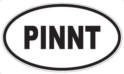 PINNT - Oval Sticker