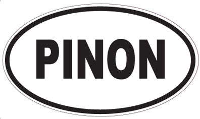PINON - Oval Magnet
