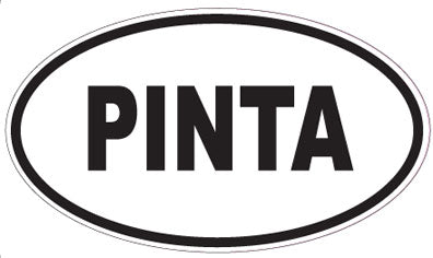 PINTA - Oval Magnet