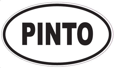 PINTO - Oval Magnet
