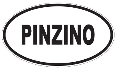 PINZINO - Oval Sticker