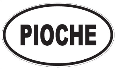PIOCHE - Oval Sticker