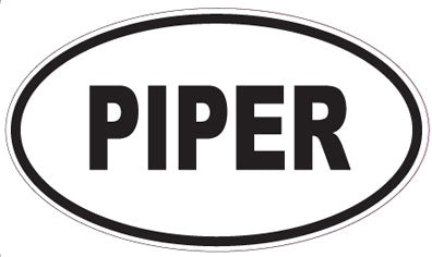 PIPER - Oval Magnet