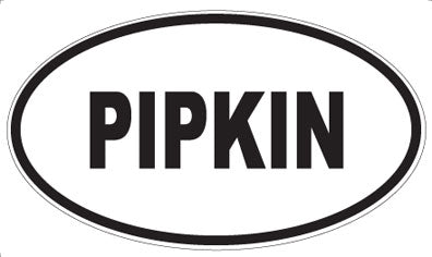 PIPKIN - Oval Magnet