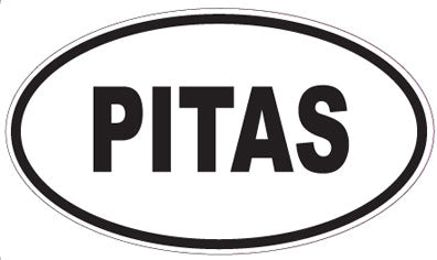 PITAS - Oval Magnet