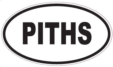 PITHS - Oval Magnet
