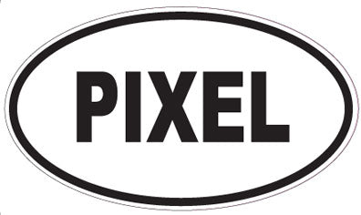 PIXEL - Oval Magnet