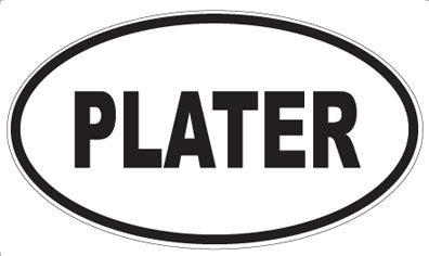 PLATER - Oval Magnet