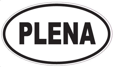 PLENA - Oval Magnet