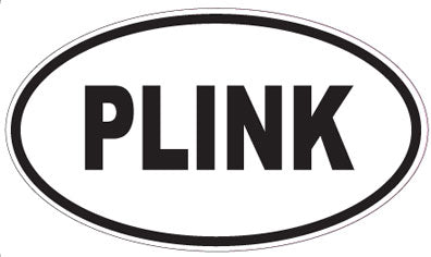 PLINK - Oval Magnet