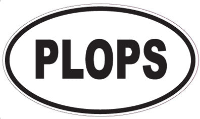 PLOPS - Oval Magnet