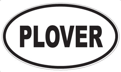 PLOVER - Oval Magnet