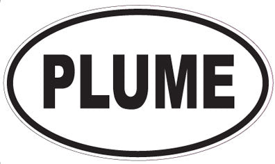 PLUME - Oval Magnet