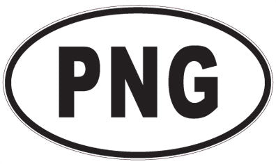 PNG - 3 Letter Initials Oval Sticker