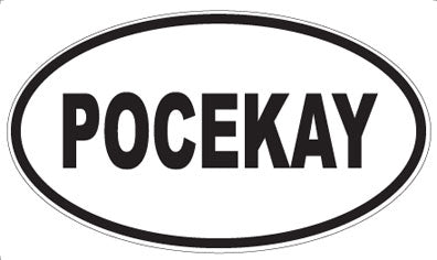 POCEKAY - Oval Sticker