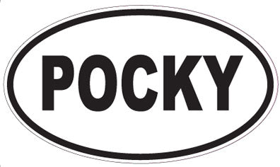 POCKY - Oval Magnet