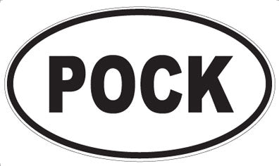 POCK - Oval Magnet