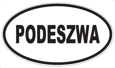 PODESZWA - Oval Magnet