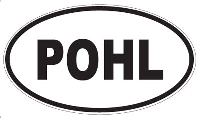 POHL - Oval Sticker