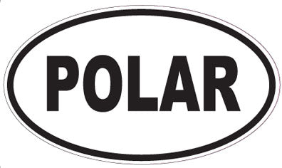 POLAR - Oval Magnet