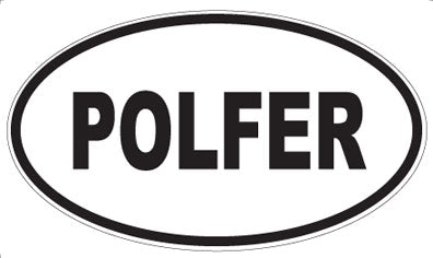 POLFER - Oval Sticker