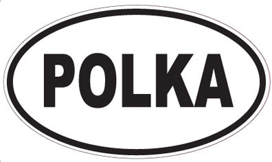 POLKA - Oval Magnet