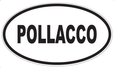 POLLACCO - Oval Sticker