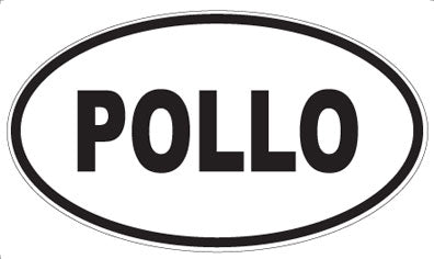 POLLO - Oval Magnet
