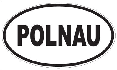 POLNAU - Oval Sticker