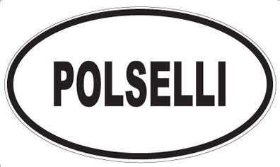 POLSELLI - Oval Sticker