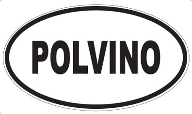 POLVINO - Oval Sticker