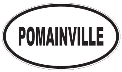 POMAINVILLE - Oval Sticker