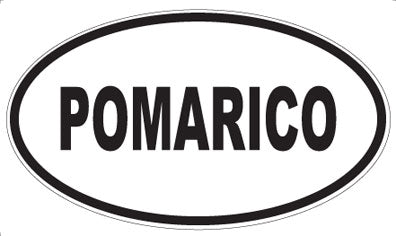 POMARICO - Oval Sticker