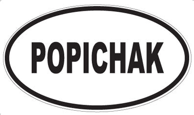 POPICHAK - Oval Sticker