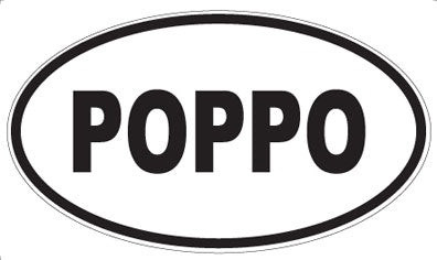 POPPO - Oval Sticker