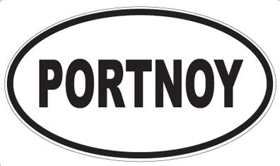 PORTNOY - Oval Sticker