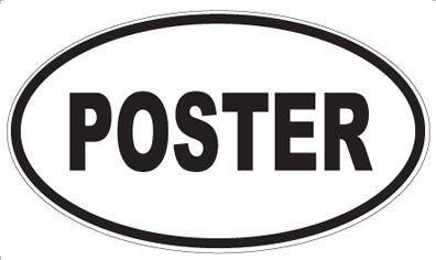 POSTER - Oval Magnet