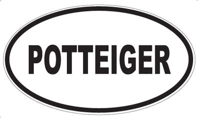 POTTEIGER - Oval Magnet