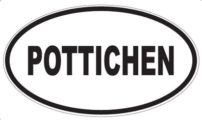 POTTICHEN - Oval Magnet