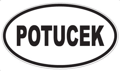 POTUCEK - Oval Magnet