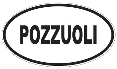 POZZUOLI - Oval Sticker