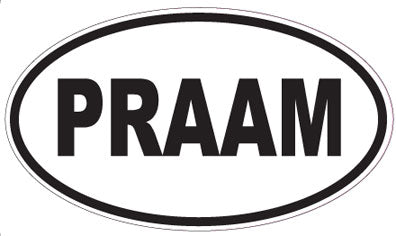 PRAAM - Oval Magnet