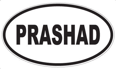 PRASHAD - Oval Sticker