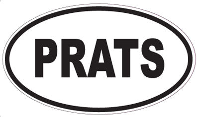 PRATS - Oval Magnet