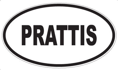 PRATTIS - Oval Magnet