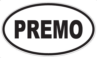 PREMO - Oval Magnet