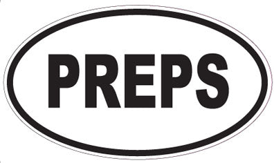 PREPS - Oval Magnet