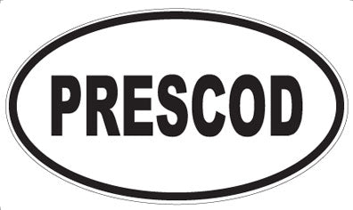 PRESCOD - Oval Sticker
