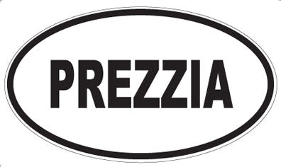 PREZZIA - Oval Sticker